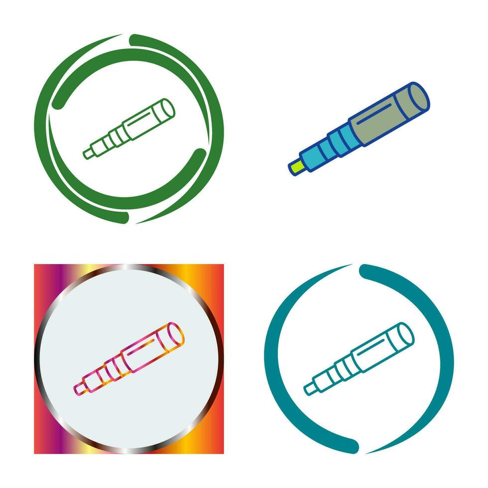 Binocular Vector Icon