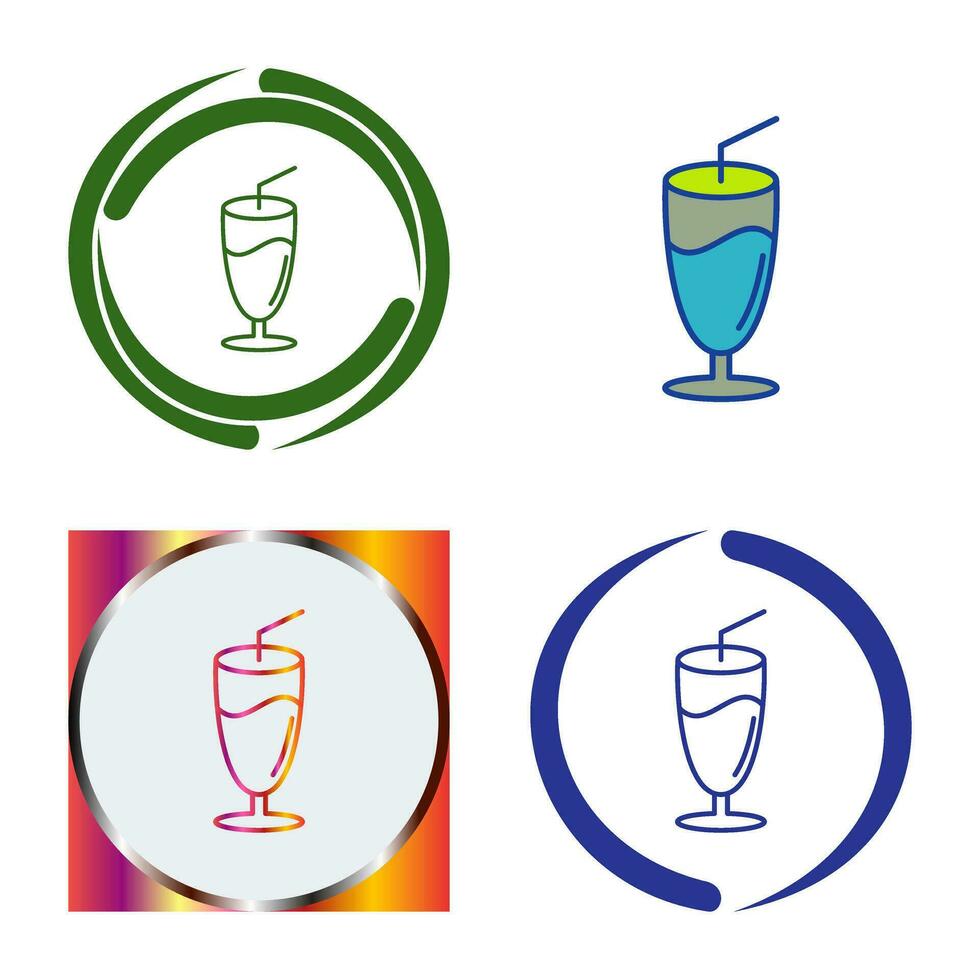 Milkshake Vector Icon