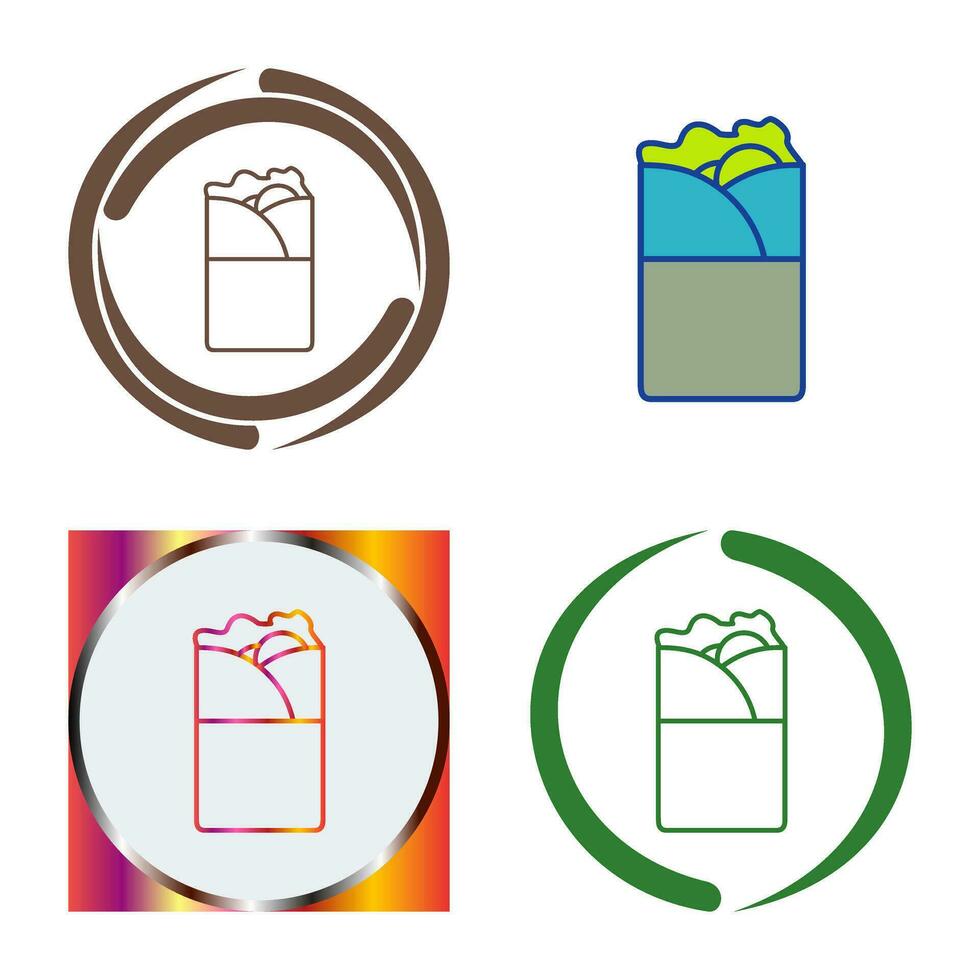 Kebab Vector Icon