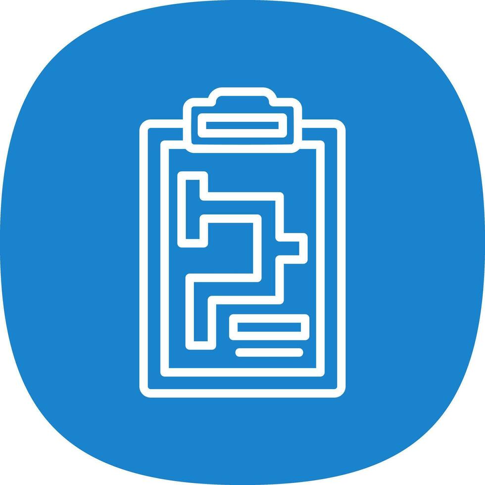 Scenario Planning Vector Icon Design