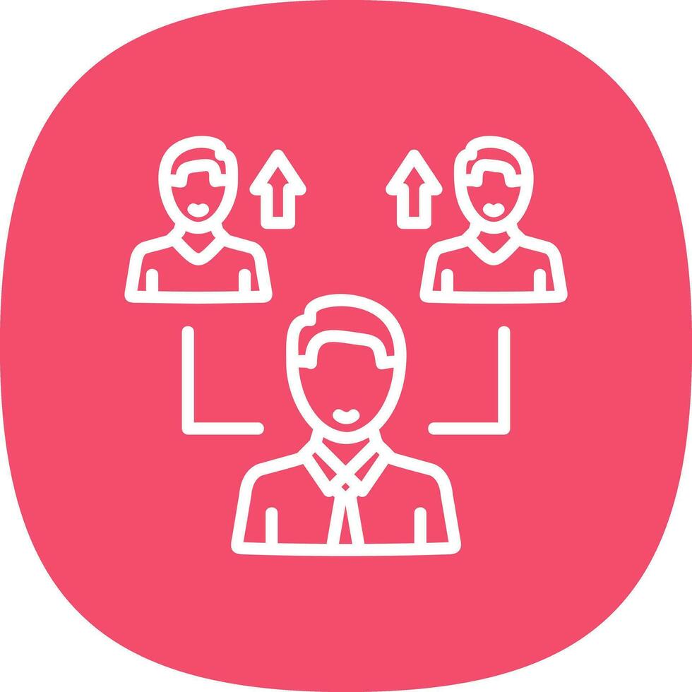 Servant Leadership Vector Icon Design