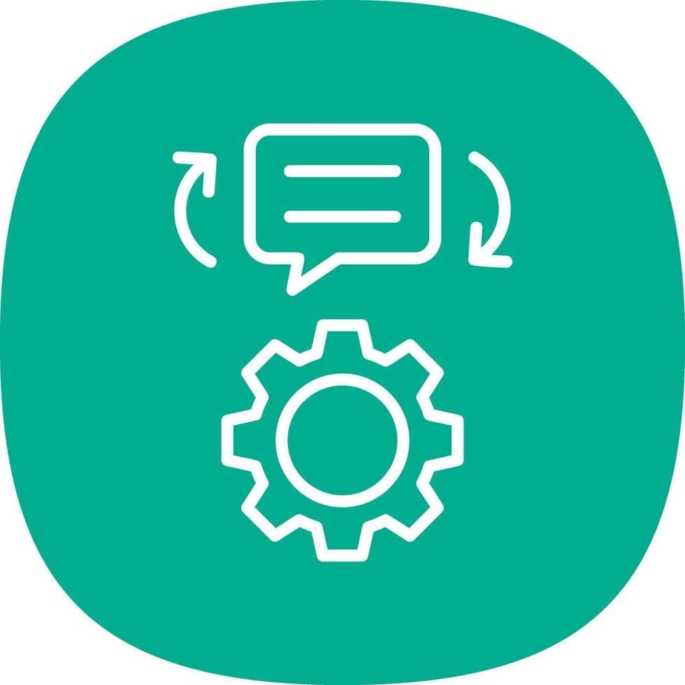 Feedback Mechanisms Vector Icon Design
