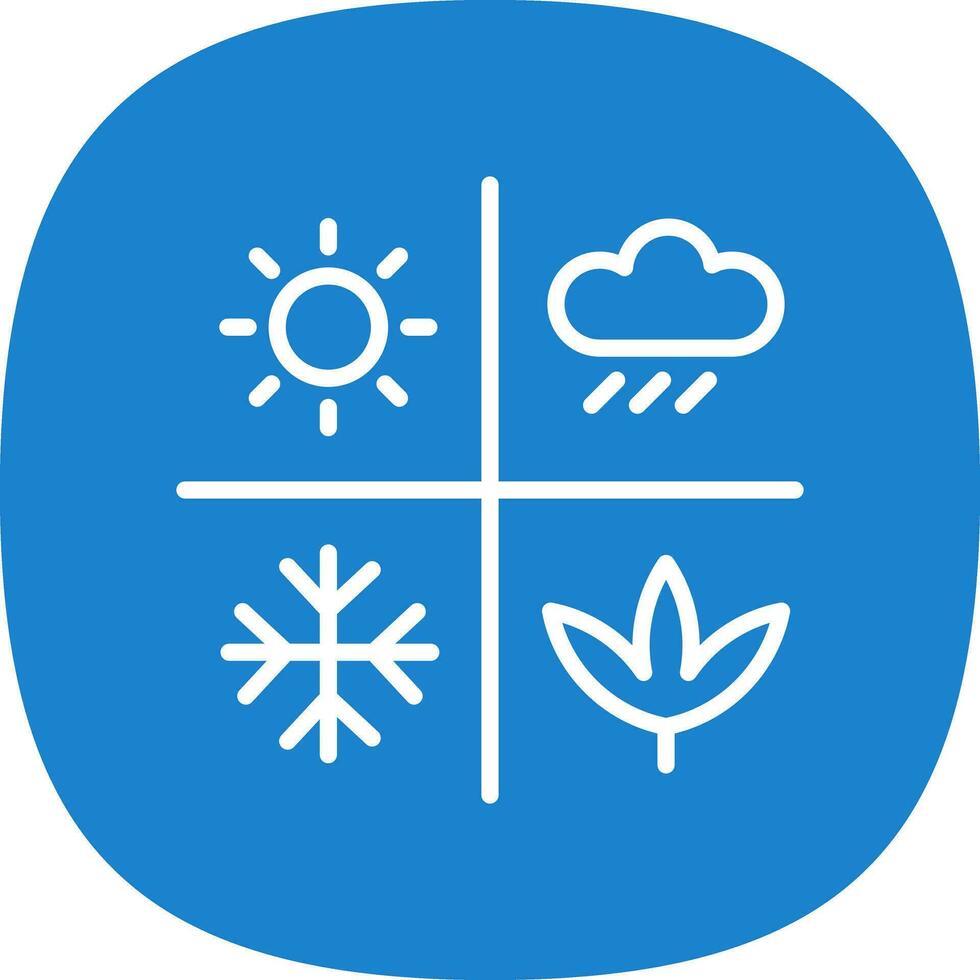 Seasonal Variations Vector Icon Design