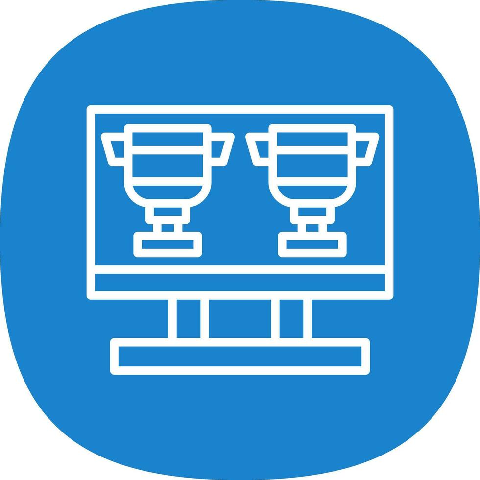 Monitor Screen Vector Icon Design