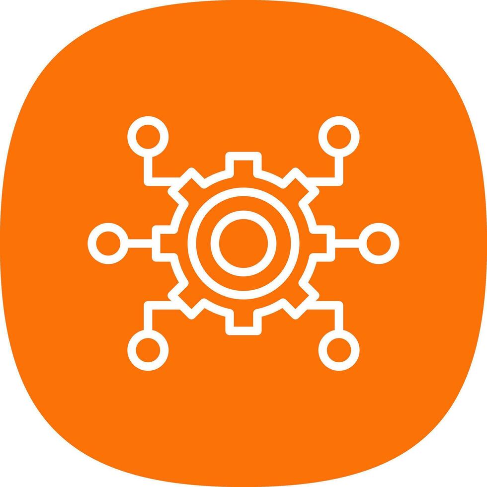 Digital Transformation Vector Icon Design