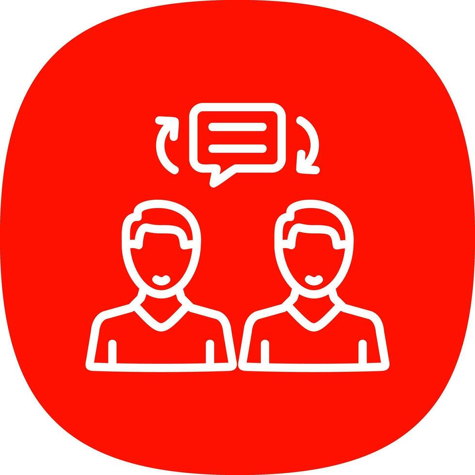 Coaching and Mentoring Vector Icon Design