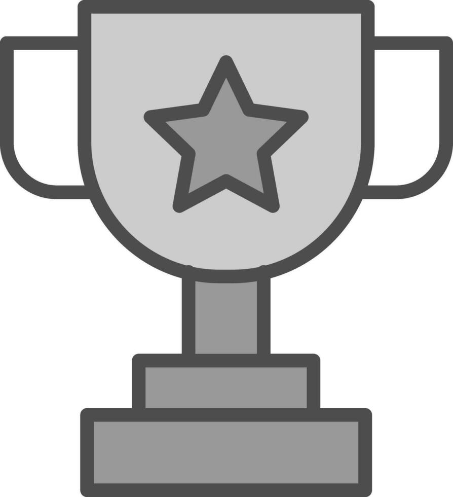 diseño de icono de vector de trofeo