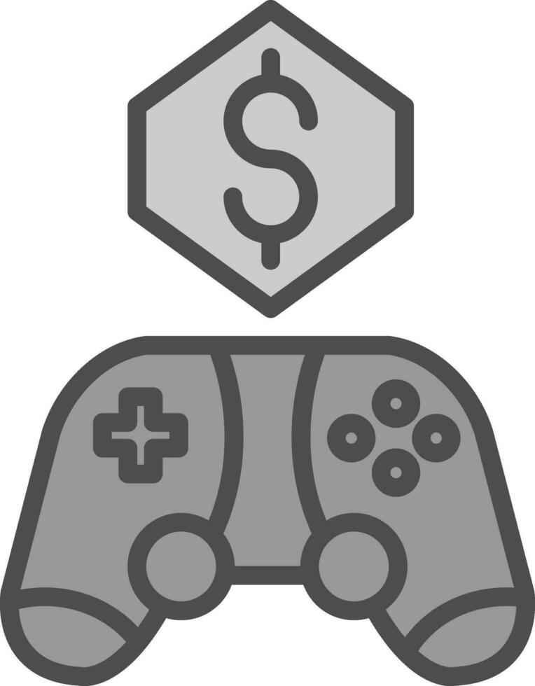 Microtransaction Vector Icon Design