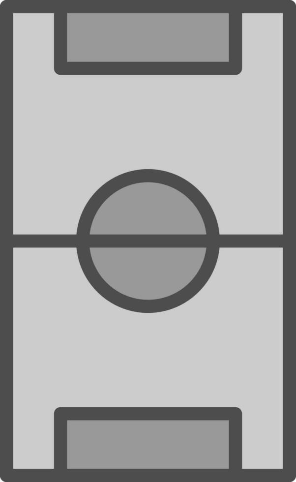 Football Pitch Vector Icon Design