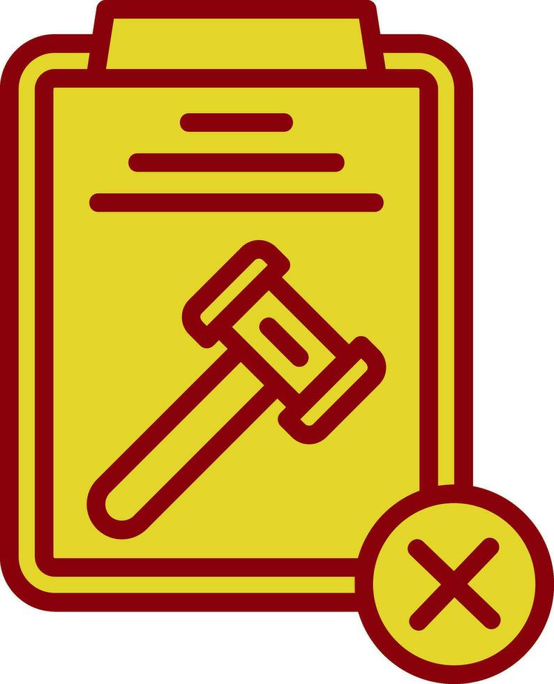 Regulatory Non Compliance Vector Icon Design