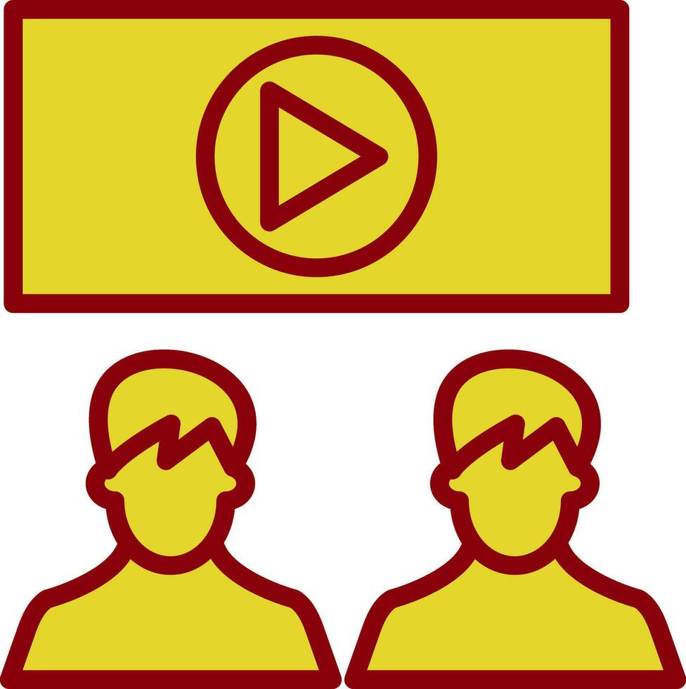 Viewership Vector Icon Design