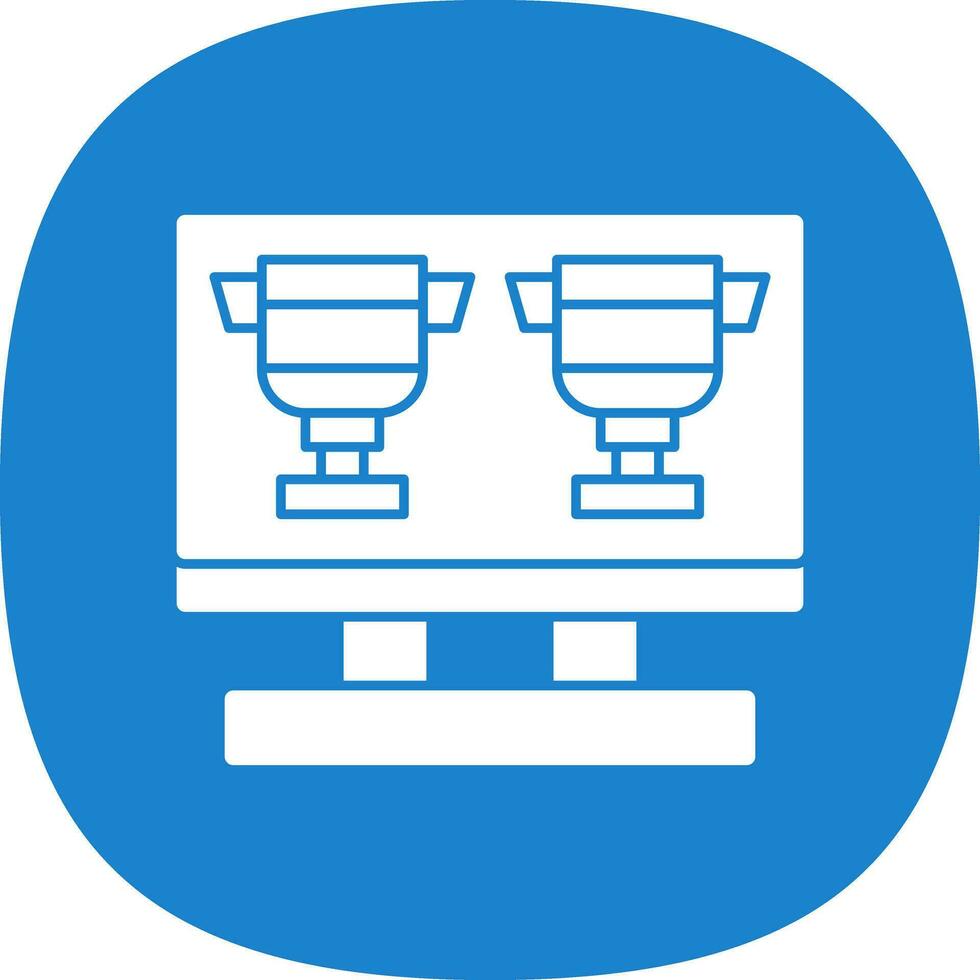 Monitor Screen Vector Icon Design