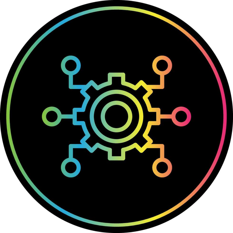 Digital Transformation Vector Icon Design