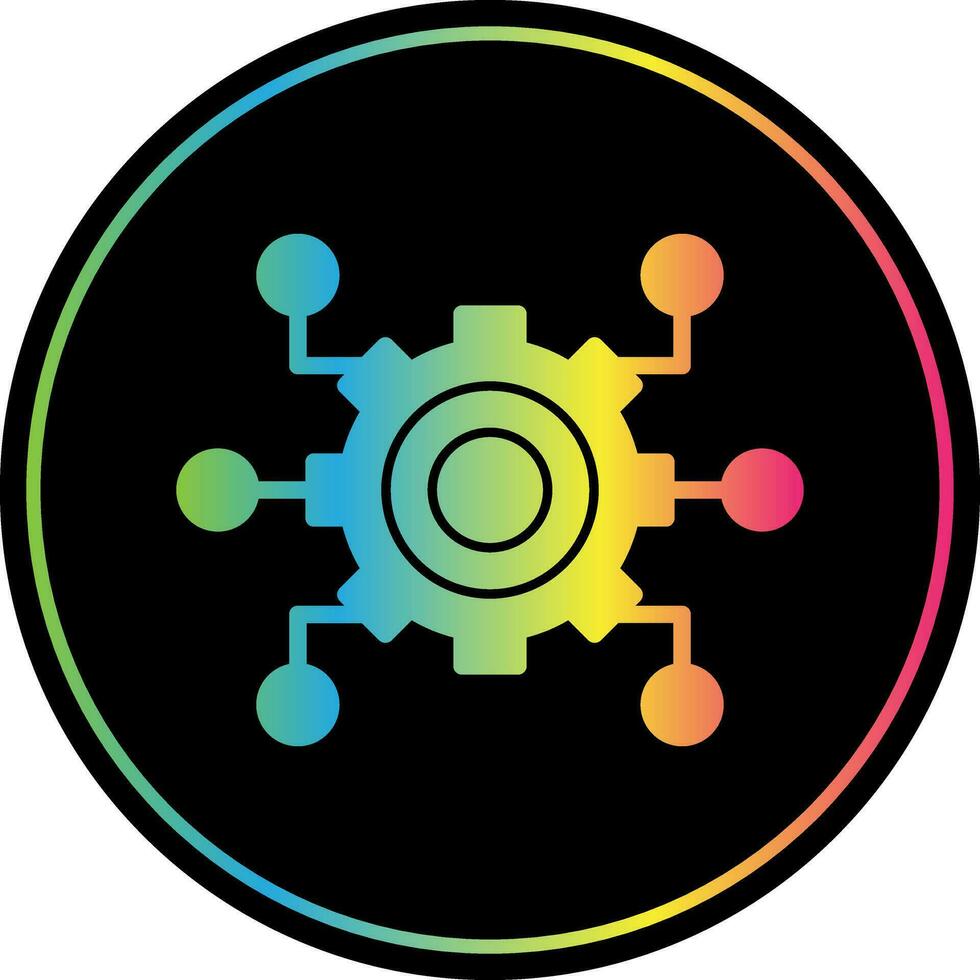 Digital Transformation Vector Icon Design