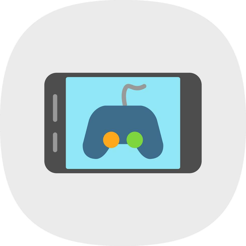 Mobile Game Vector Icon Design