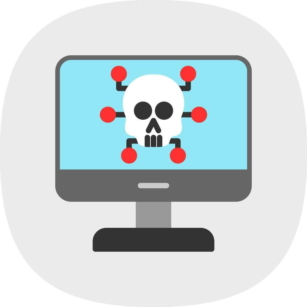 Cyber Attacks Vector Icon Design