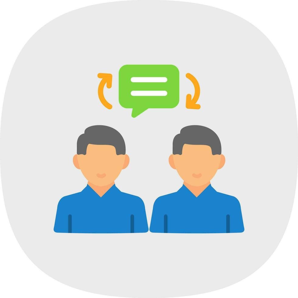 Coaching and Mentoring Vector Icon Design