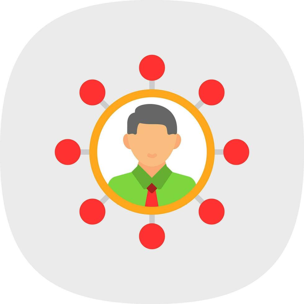 Stakeholder Management Vector Icon Design