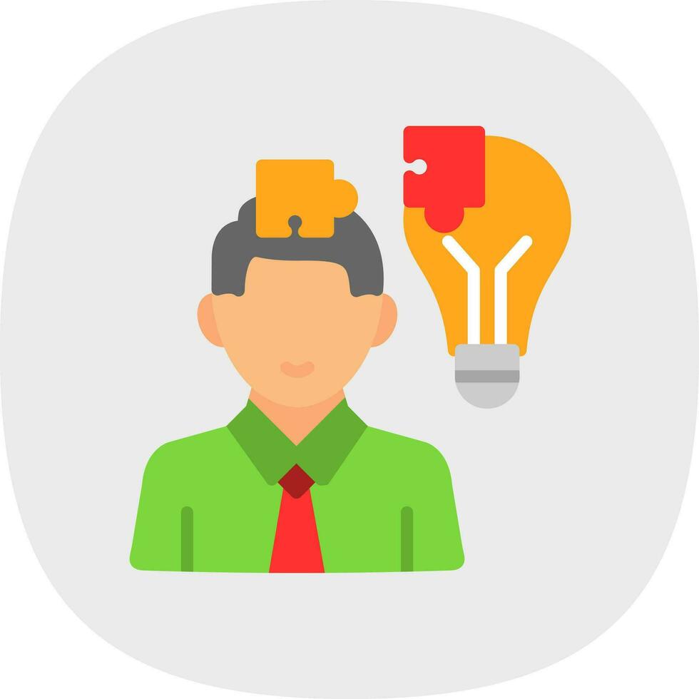 Problem Solving Vector Icon Design