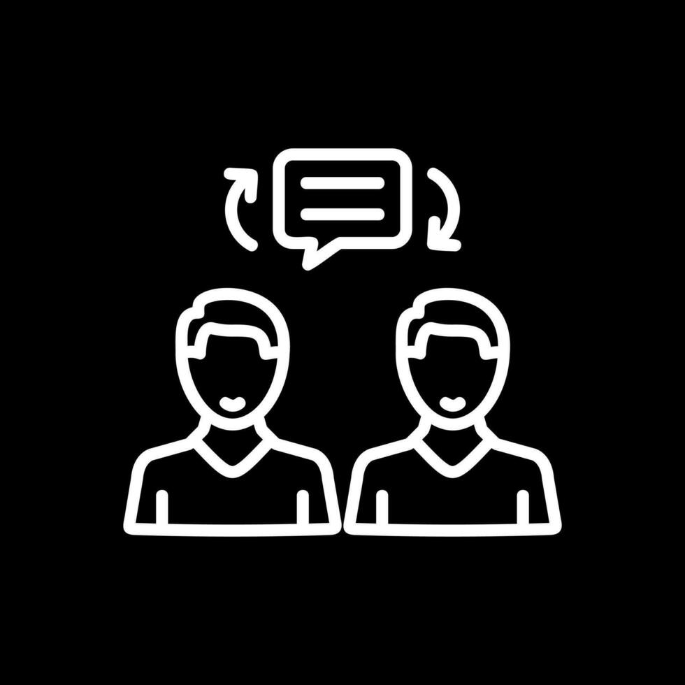 Coaching and Mentoring Vector Icon Design