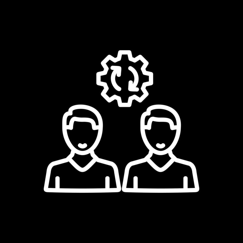 Change Management Vector Icon Design