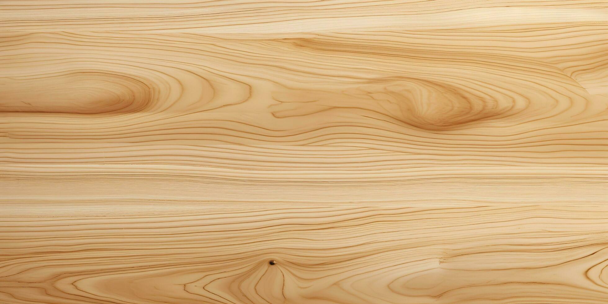 Landscapes with Soft Edges. A Smooth and Polished Maple Wood Grain Background. AI Generative photo