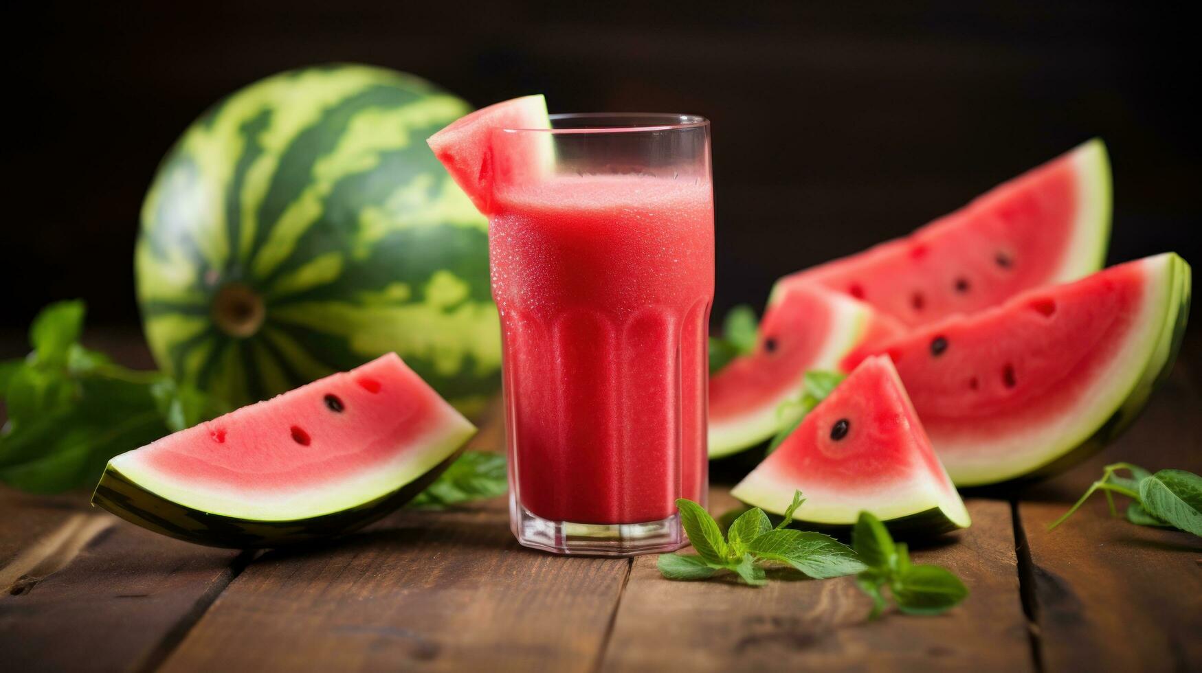 fresh watermelon juice photo