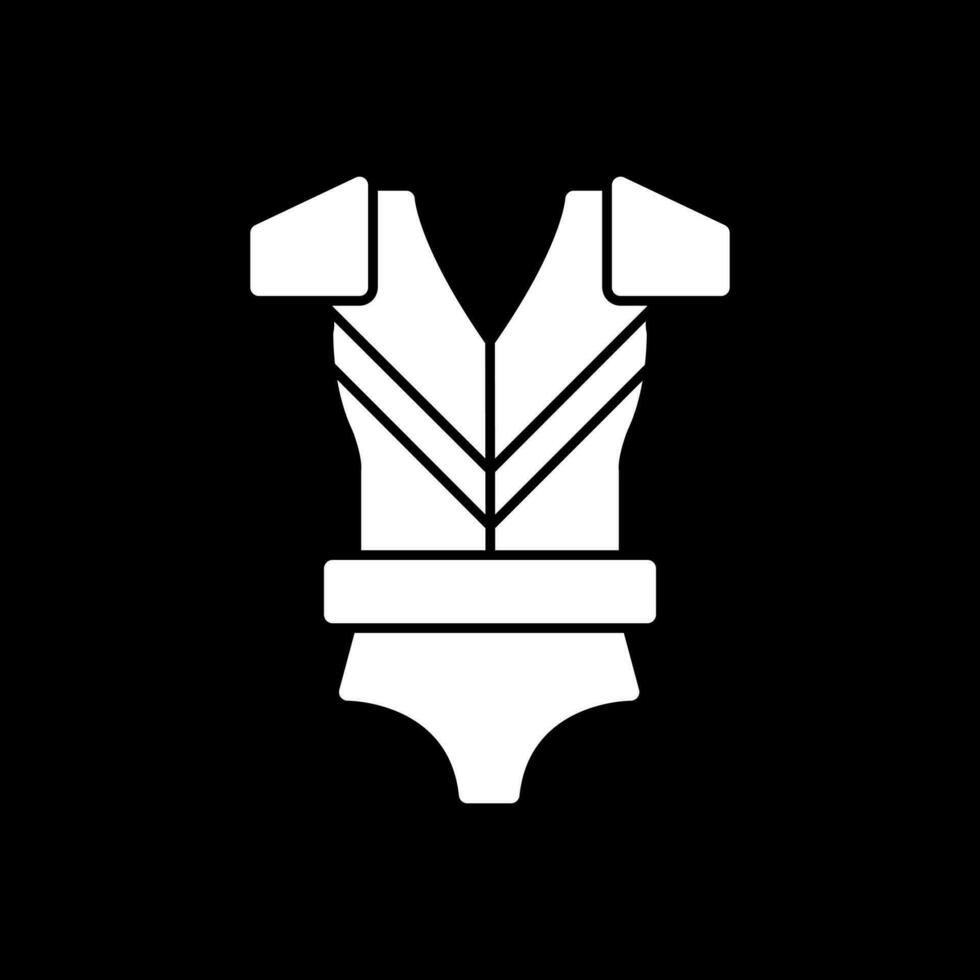 armadura vector icono diseño
