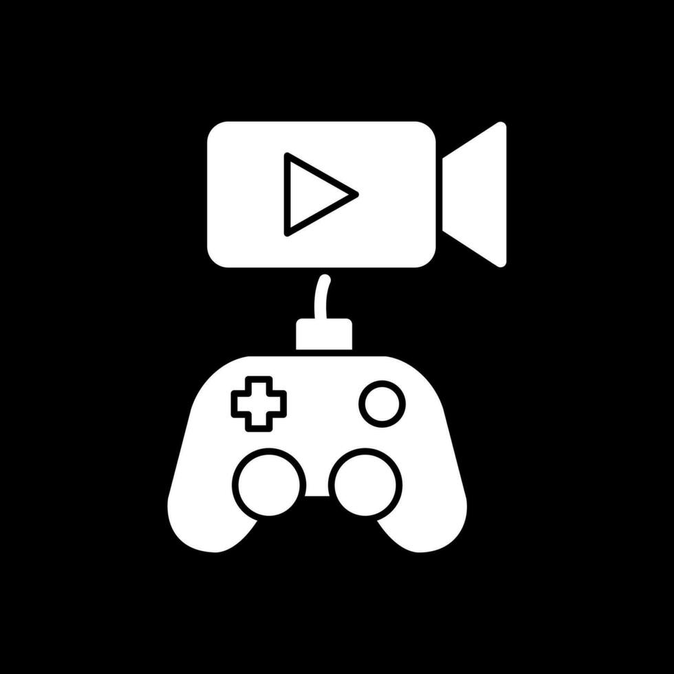 Live Stream Vector Icon Design