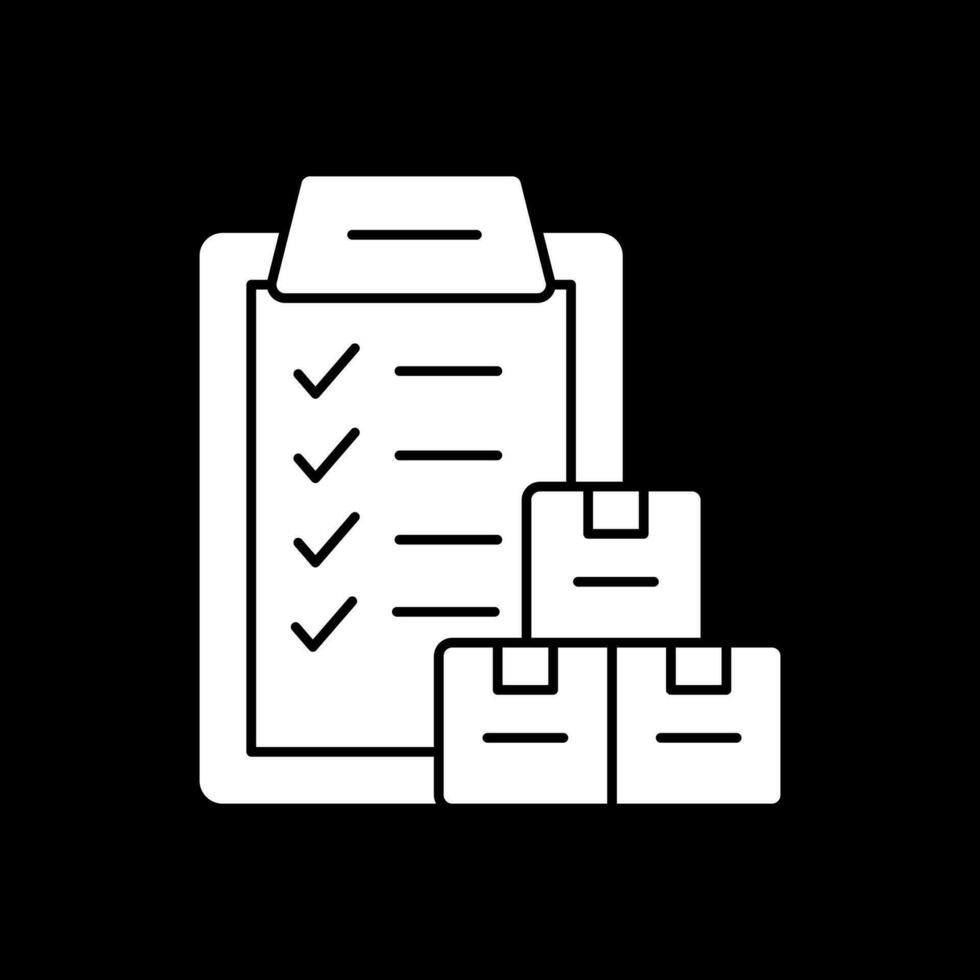 Inventory Management Vector Icon Design