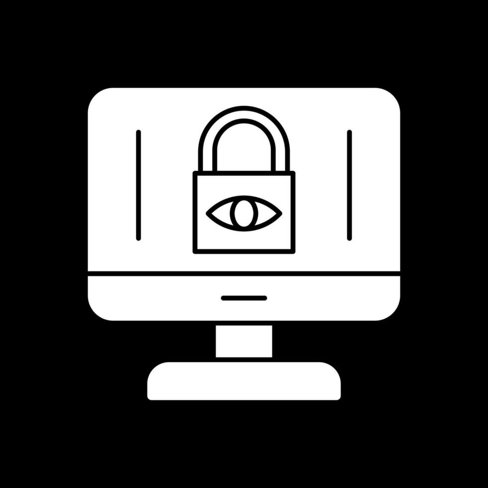 Internet Privacy Concerns Vector Icon Design