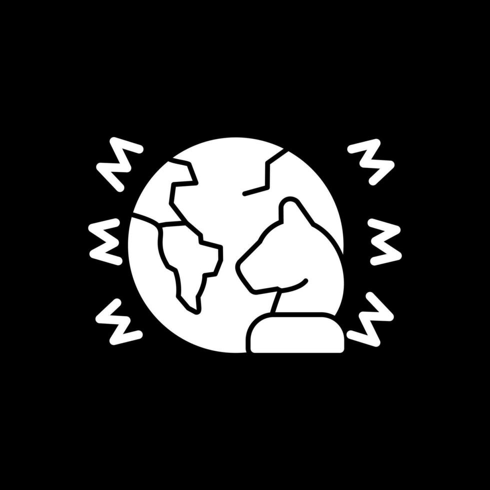 Geopolitical Instability Vector Icon Design