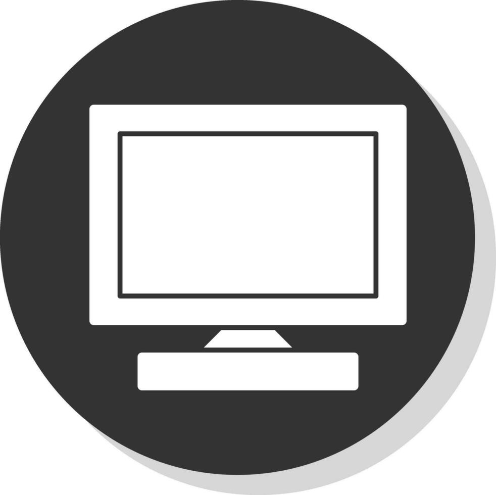 Monitor Screen Vector Icon Design