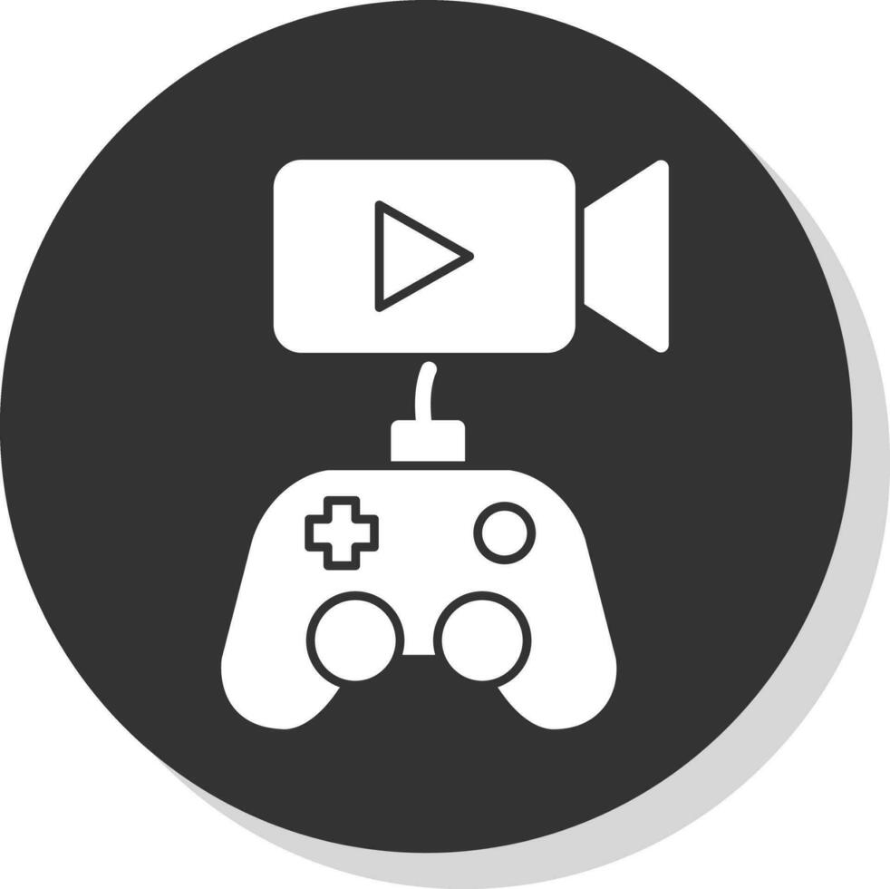 Live Stream Vector Icon Design