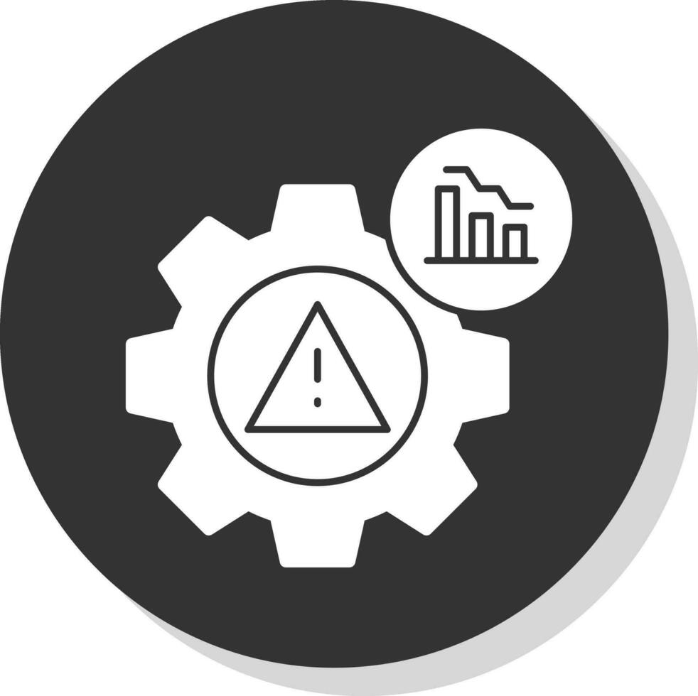 Risk Mitigation Vector Icon Design