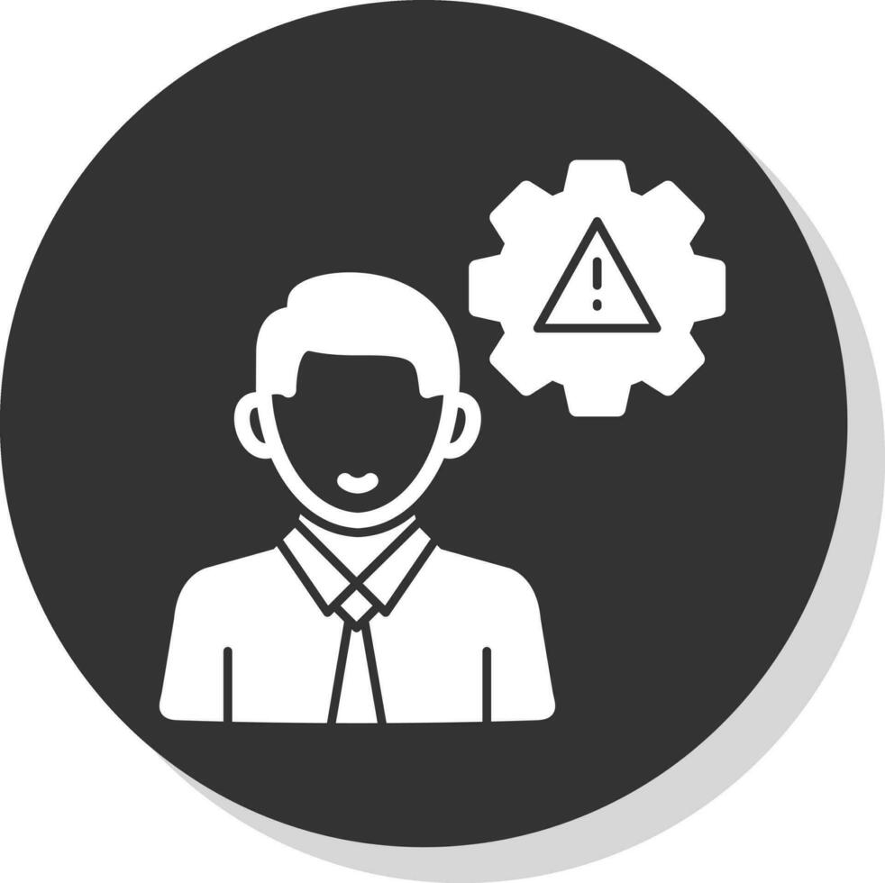 Risk Management Vector Icon Design