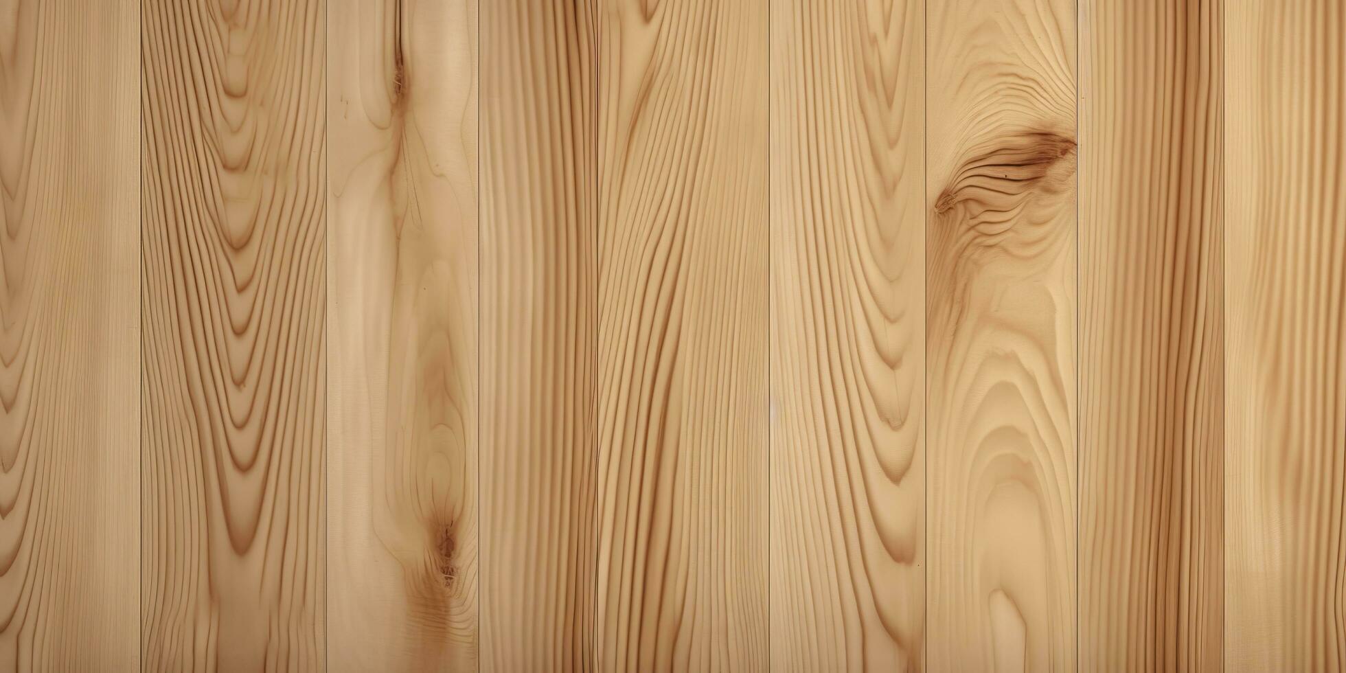 Landscapes with Soft Edges. A Smooth and Polished Maple Wood Grain Background. AI Generative photo