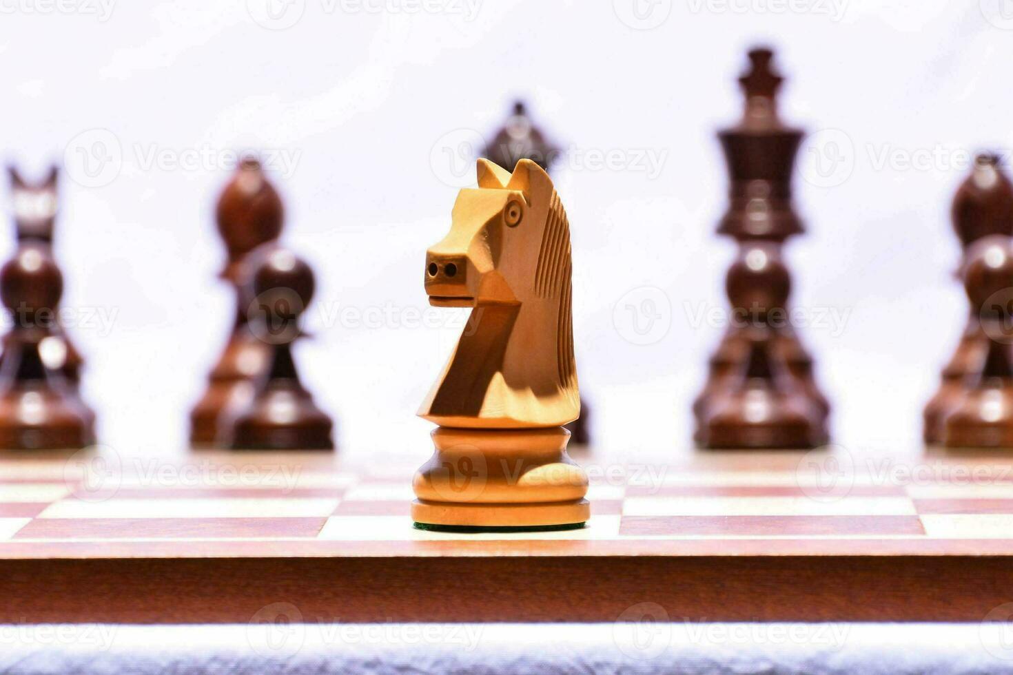 Pieces of chess photo