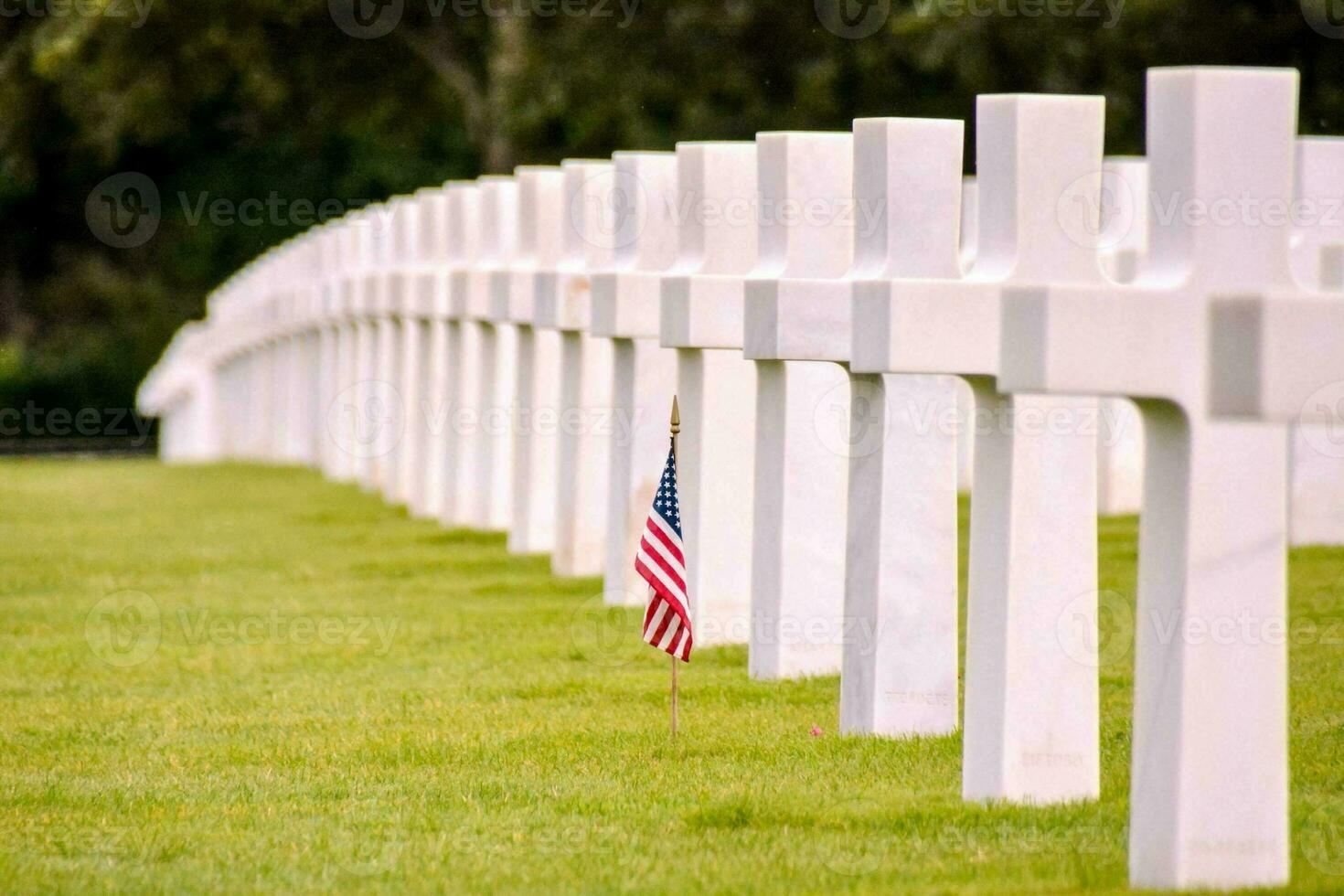 American Cemetery in Normandy photo