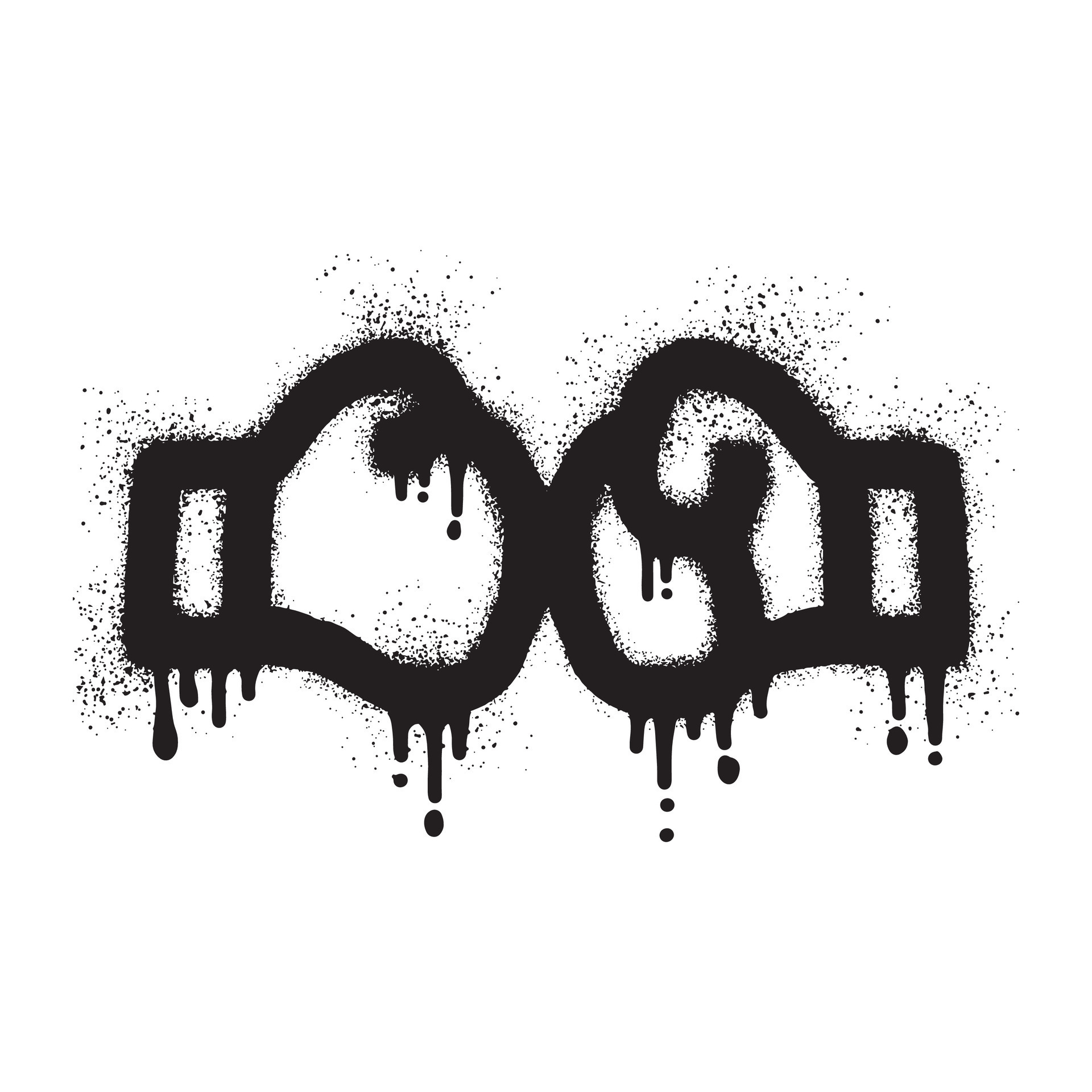 Boxing glove graffiti with black spray paint 31692860 Vector Art at