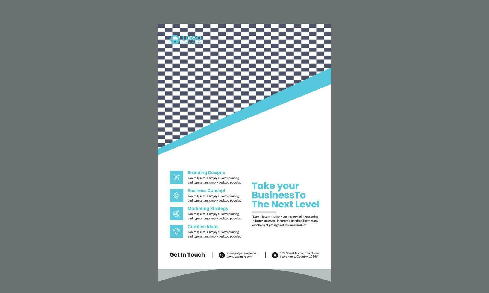 Vector Brochure Flyer design Layout template