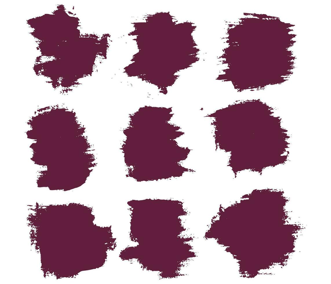 Distressed brush stroke vector background