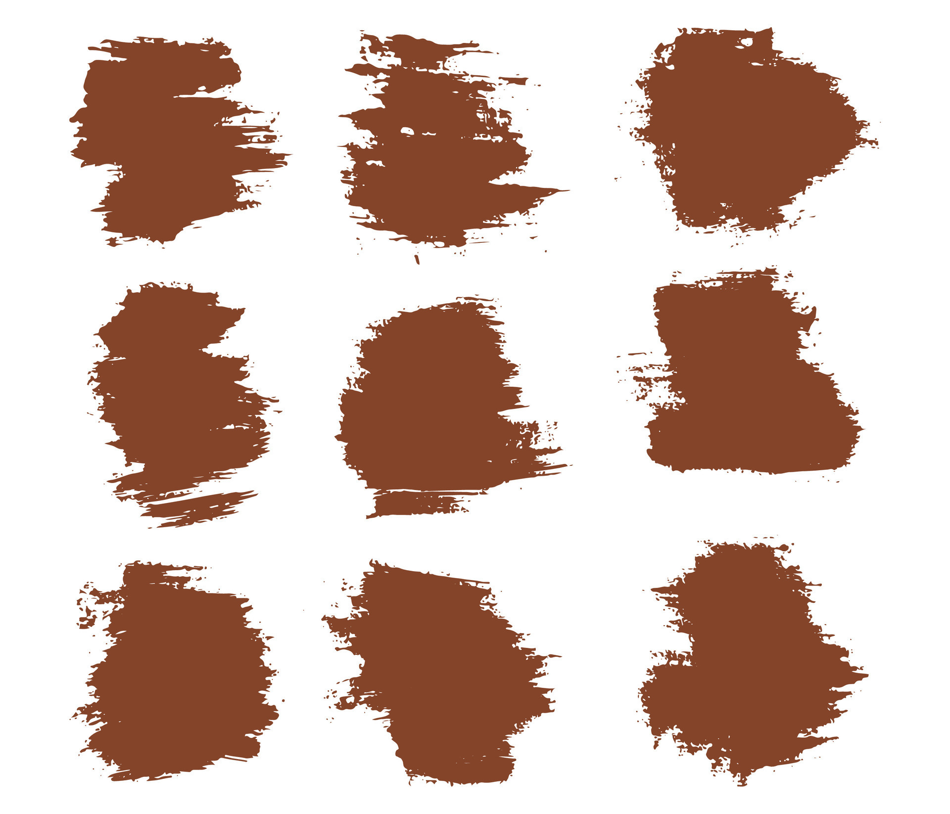 Splatter texture background set 31693126 Vector Art at Vecteezy