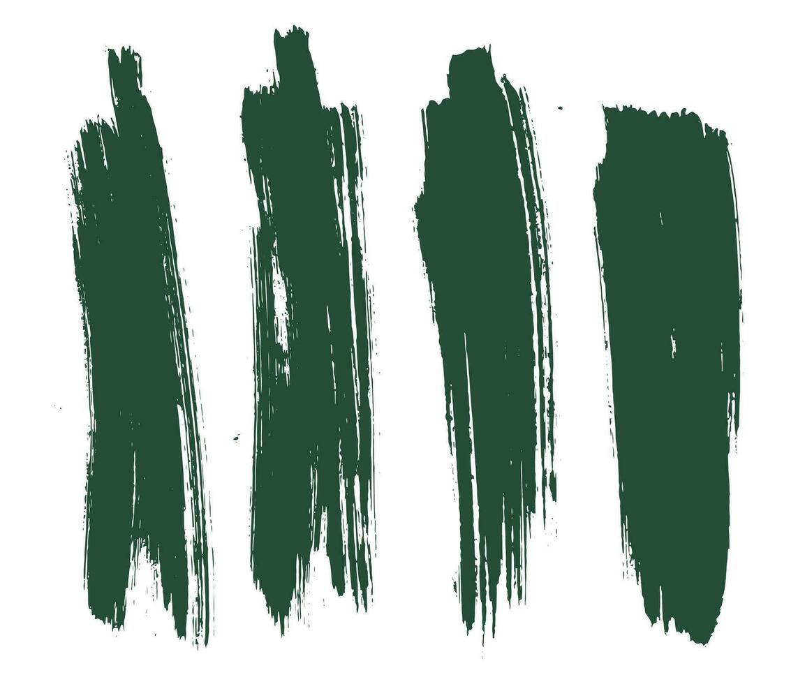 Paint grunge texture brush spot vector