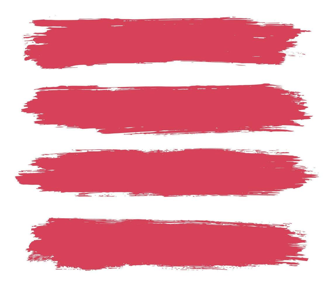 Vector texture ink paint brush stroke background