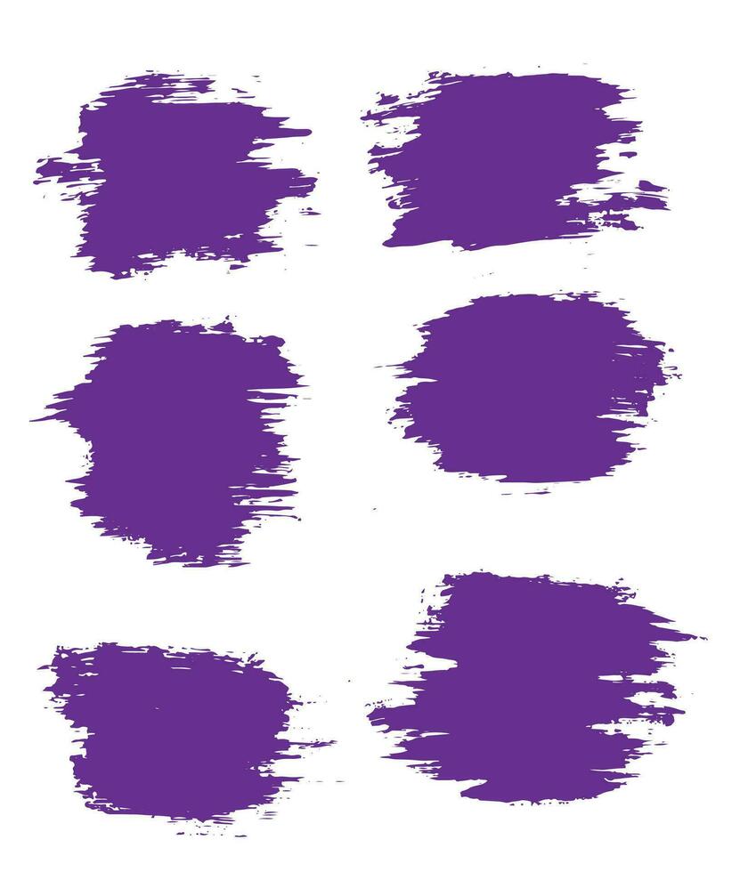 Ink brush stroke texture distressed background vector