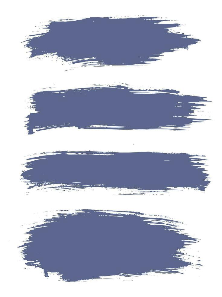 Purple color vector texture ink paint brush stroke background