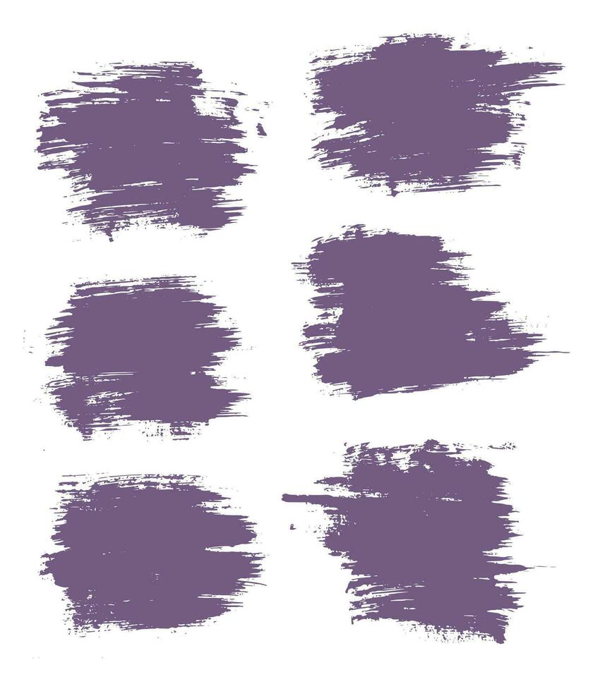 Grunge texture purple color vector splash banner illustration