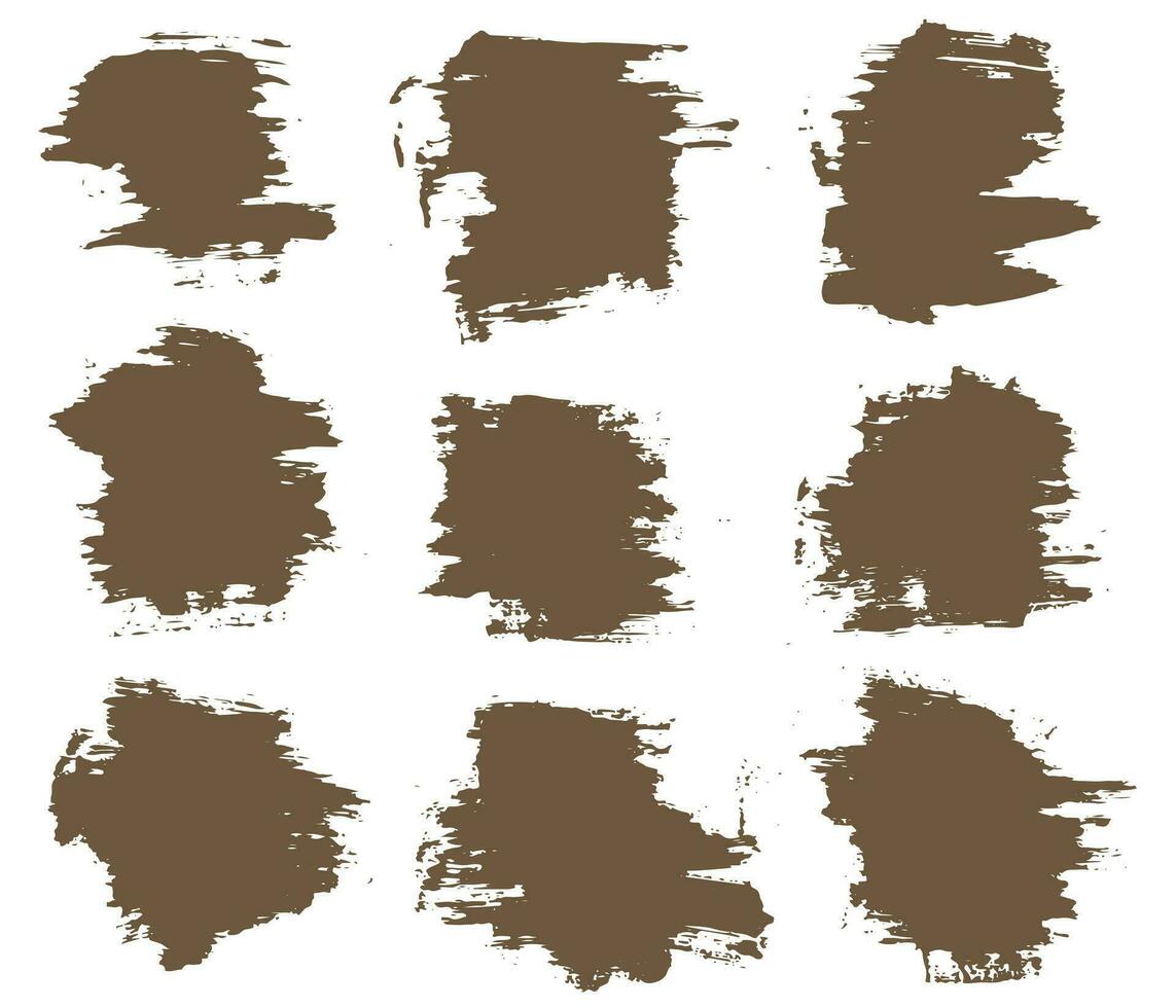 Brush stroke background vector