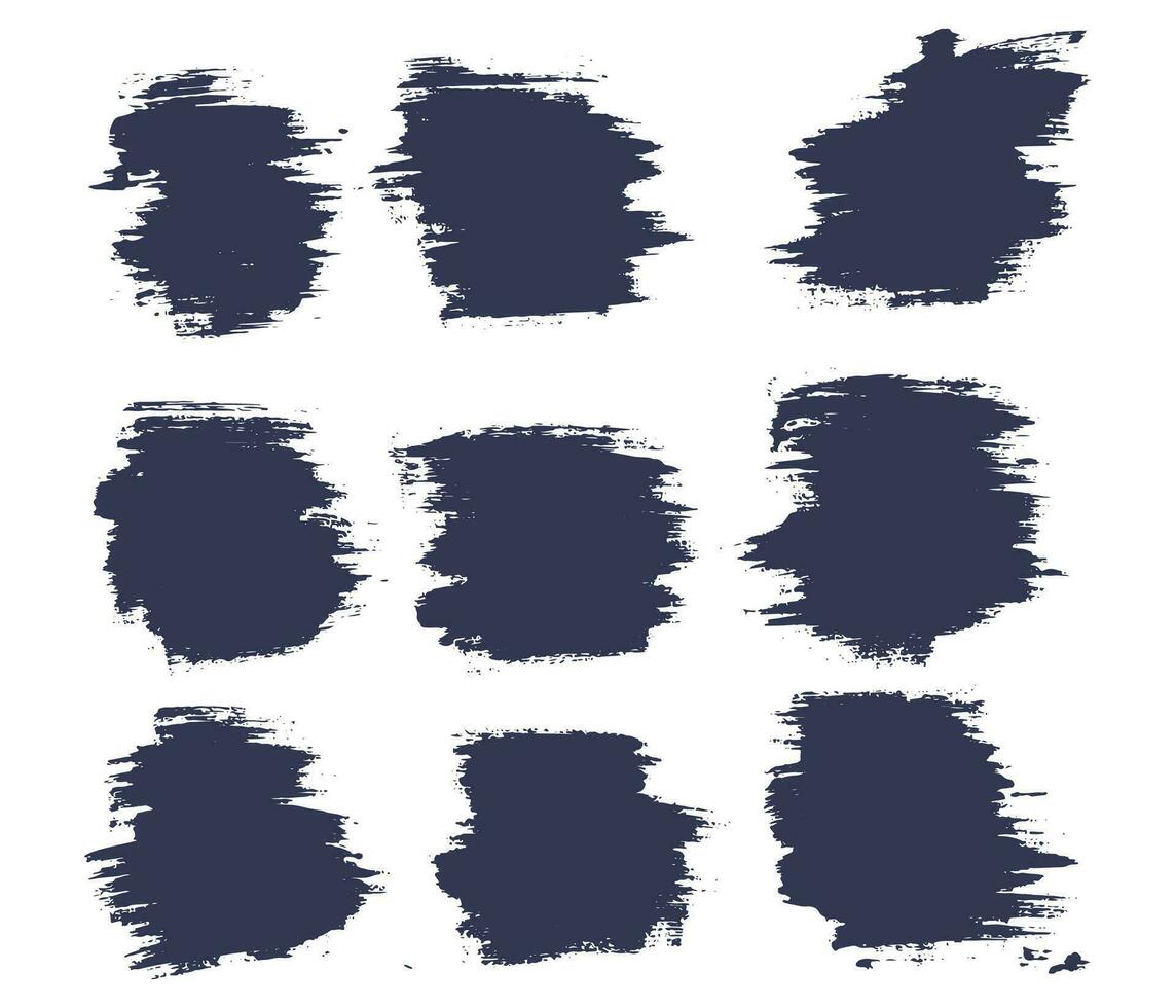 Paint brush stroke illustration background vector